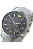 Emporio Armani Quartz Grey Dial Silver Steel Strap Watch For Men - AR11047 Authentic Buy Shop Now