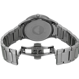 Emporio Armani Renato Quartz Beige Dial Grey Steel Strap Watch For Men - AR11183 Authentic Buy Shop Now