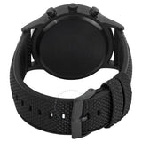 Emporio Armani Renato Chronograph Black Dial Black Nylon Strap Watch For Men - AR11457 Authentic Buy Shop Now