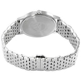 Emporio Armani Kappa Quartz White Dial Silver Steel Strap Watch For Men - AR80014 Authentic Buy Shop Now