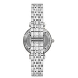 Emporio Armani Gianni T-Bar Quartz Blue Dial Silver Steel Strap Watch For Women - AR11594 Authentic Buy Shop Now