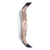 Emporio Armani Classic Silver Dial Blue Leather Strap Watch For Men - AR11131 Authentic Buy Shop Now