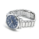 Emporio Armani Luigi Chronograph Blue Dial Silver Steel Strap Watch For Men - AR11132 Authentic Buy Shop Now