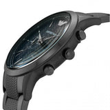 Emporio Armani Renato Chronograph Quartz Blue Dial Grey Steel Strap Watch For Men - AR2505 Authentic Buy Shop Now