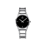 Calvin Klein Stately Black Dial Silver Steel Strap Watch for Women - K3G2312S Authentic Buy Shop Now
