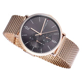 Tommy Hilfiger Brooklyn Grey Dial Gold Mesh Bracelet Watch for Men - 1791506 Authentic Buy Shop Now