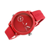 Tommy Hilfiger Denim Quartz Red Dial Red Rubber Strap Watch for Men - 1791323 Authentic Buy Shop Now