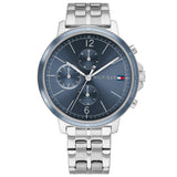 Tommy Hilfiger Casual Quartz Blue Dial Silver Steel Strap Watch For Women - 1782188 Authentic Buy Shop Now