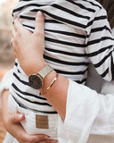 Daniel Wellington Classic Petite Black Dial Gold Mesh Bracelet Watch For Women - DW00100347 Authentic Buy Shop Now