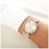 Michael Kors Darci Rose Gold Dial Rose Gold Steel Strap Watch for Women - MK3431 Authentic Buy Shop Now