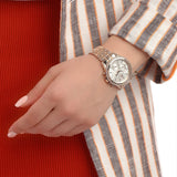 Tommy Hilfiger Ari Diamonds Silver Dial Rose Gold Steel Strap Watch for Women - 1781978 Authentic Buy Shop Now