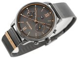 Tommy Hilfiger Blake Quartz Grey Dial Silver Mesh Bracelet Watch for Men - 1782304 Authentic Buy Shop Now