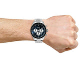 Hugo Boss Chronograph Blue Dial Silver Steel Strap Watch for Men - 1513630 Authentic Buy Shop Now