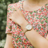 Fossil Jacqueline White Dial Brown Leather Strap Watch for Women - ES3487 Authentic Buy Shop Now
