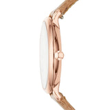 Fossil Jacqueline White Dial Brown Leather Strap Watch for Women - ES3487 Authentic Buy Shop Now