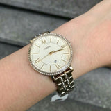 Fossil Jacqueline Gold Dial Gold Steel Strap Watch for Women - ES3547 Authentic Buy Shop Now