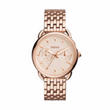 Fossil Tailor Rose Gold Dial Rose Gold Stainless Steel Strap Watch for Women - ES3713 Authentic Buy Shop Now