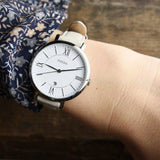Fossil Jacqueline White Dial Beige Leather Strap Watch for Women - ES3793 Authentic Buy Shop Now