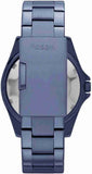Fossil Riley Quartz Blue Dial Blue Steel Strap Watch for Women - ES4294 Authentic Buy Shop Now