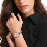Fossil Virginia Pink Dial Pink Steel Strap Watch for Women - ES4482 Authentic Buy Shop Now