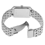 Fossil Raquel Three Hand Date Mother of Pearl Dial Silver Steel Strap Watch for Women - ES5306 Authentic Buy Shop Now
