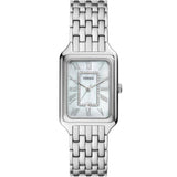 Fossil Raquel Three Hand Date Mother of Pearl Dial Silver Steel Strap Watch for Women - ES5306 Authentic Buy Shop Now