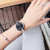 Calvin Klein Lively Black Dial Silver Steel Strap Watch for Women - K4U2312S Authentic Buy Shop Now