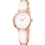 Calvin Klein Seduce White Dial Two Tone Steel Strap Watch for Women - K4E2N616 Authentic Buy Shop Now
