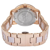 Movado Bold Rose Gold Dial Two Tone Steel Strap Watch for Women - 3600639 Authentic Buy Shop Now