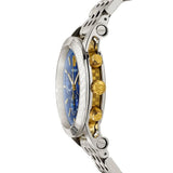 Versace Sport Tech Chronograph Blue Dial Silver Steel Strap Watch for Men - VELT00219 Authentic Buy Shop Now