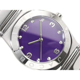 Marc Jacobs Purple Dial Silver Steel Strap Watch for Women - MBM3032 Authentic Buy Shop Now