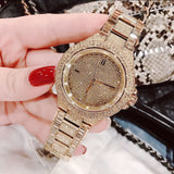 Michael Kors Camille Diamonds Gold Dial Gold Steel Strap Watch for Women - MK5720 Authentic Buy Shop Now