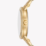 Michael Kors Quartz Blue Dial Gold Steel Strap Watch for Men - MKO1048 Authentic Buy Shop Now