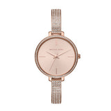 Michael Kors Jaryn Quartz Rose Gold Dial Rose Gold Steel Strap Watch For Women - MK3785 Authentic Buy Shop Now