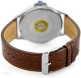 Tommy Hilfiger Multi Function Quartz White Dial Brown Leather Strap Watch for Men - 1791614 Authentic Buy Shop Now
