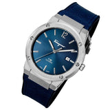 Salvatore Ferragamo F-80 Classic Blue Dial Blue Leather Strap Watch for Men - SFDT00719 Authentic Buy Shop Now