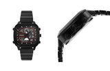 Fossil Retro Analog-Digital Black Dial Black Steel Strap Watch for Men - FS5891 Authentic Buy Shop Now