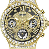 Guess Moonlight Diamonds Gold Dial Gold Steel Strap Watch for Women - GW0320L5 Authentic Buy Shop Now