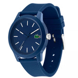 Lacoste 12.12 Blue Dial Blue Silicon Strap Watch for Men - 2010987 Authentic Buy Shop Now