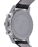 Hugo Boss Aeroliner Chronograph Black Dial Black Leather Strap Watch For Men - 1512448 Authentic Buy Shop Now
