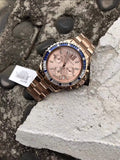 Michael Kors Everest Chronograph Rose Gold Dial Rose Gold Steel Strap Watch For Women - MK5755 Authentic Buy Shop Now