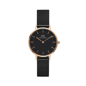 Daniel Wellington Classic Bayswater Black Dial Black NATO Strap Watch For Women - DW00100281 Authentic Buy Shop Now