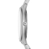 Michael Kors Slim Runway Silver Dial Silver Steel Strap Watch For Women - MK4502 Authentic Buy Shop Now