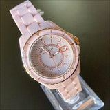Coach Preston Pink Dial Pink Steel Strap Watch for Women - 14503463 Authentic Buy Shop Now