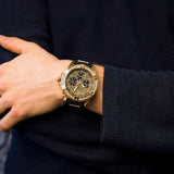 Guess Frontier Crystals Black Dial Black Silicone Strap Watch For Men - W1132G1 Authentic Buy Shop Now