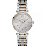 Guess Park Ave Silver Dial Two Tone Steel Strap Watch for Women - W0636L1 Authentic Buy Shop Now