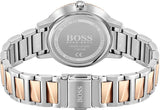 Hugo Boss Signature Silver Dial Two Tone Steel Strap Watch for Women - 1502567 Authentic Buy Shop Now