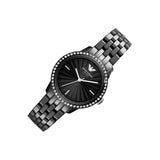 Emporio Armani Crystal Ceramica Black Dial Black Steel Strap Watch For Women - AR1478 Authentic Buy Shop Now