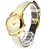Gucci G Timeless Quartz White Dial White Leather Strap Watch For Women - YA126580A Authentic Buy Shop Now