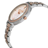 Michael Kors Cinthia Mother of Pearl Dial Two Tone Steel Strap Watch For Women - MK3831 Authentic Buy Shop Now